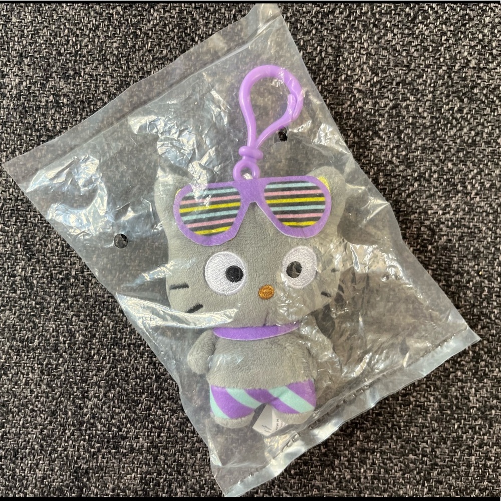 •Sanrio Chococat Plush Keychain / Hanger•